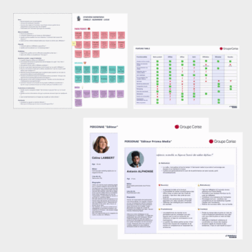 Interviews métiers, personas et benchmark